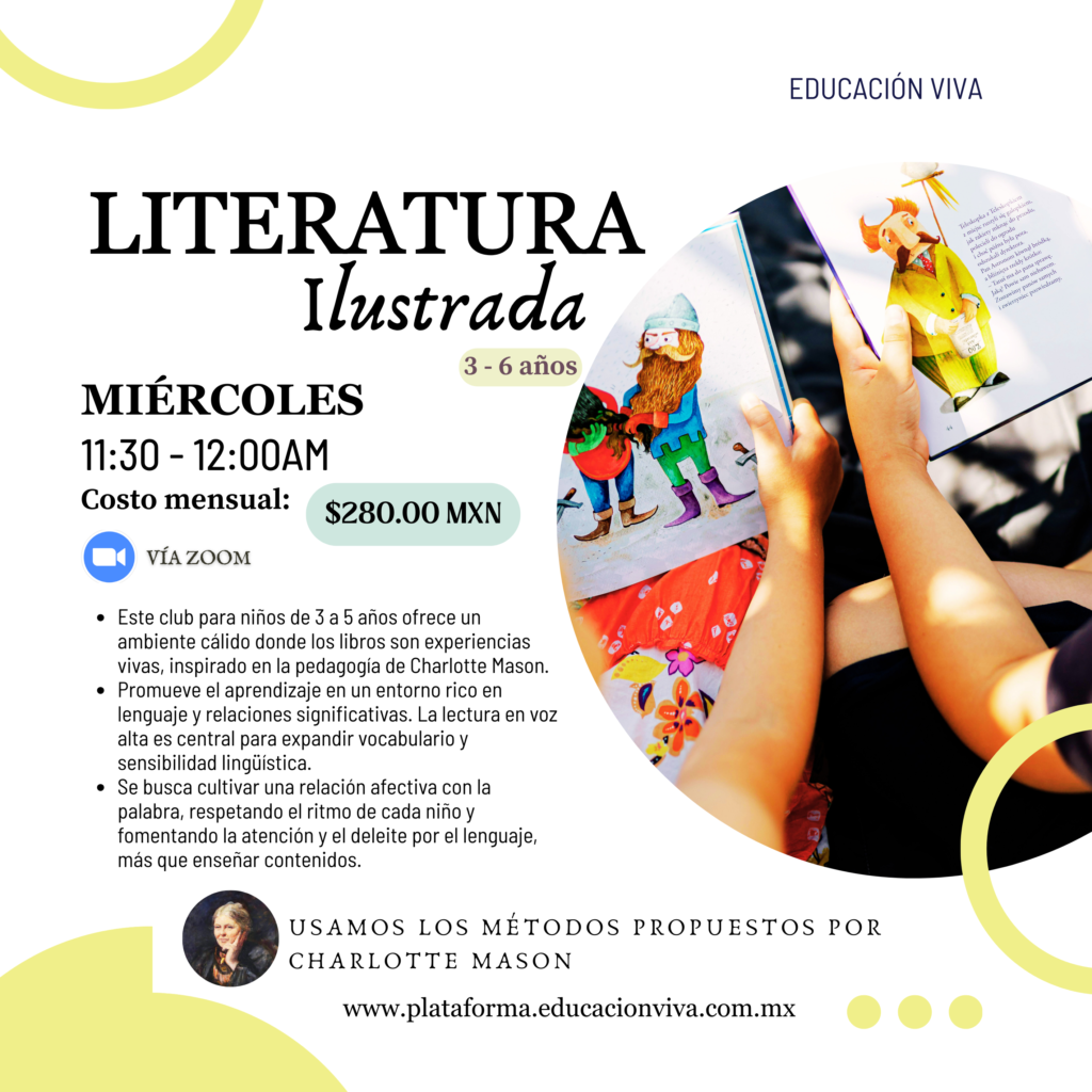 Club de Literatura Ilustrada para niños