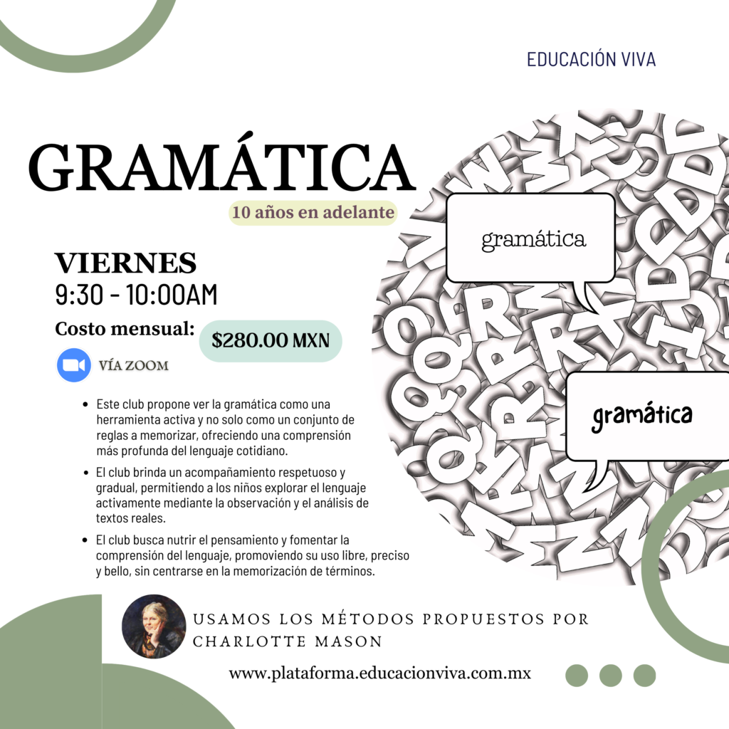 Club de gramática para niños