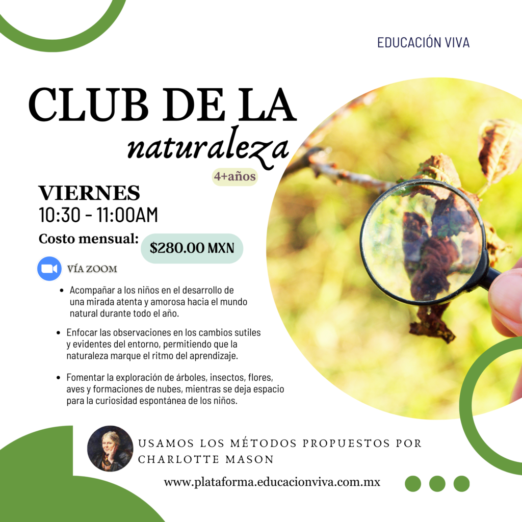 Club de la naturaleza para niños