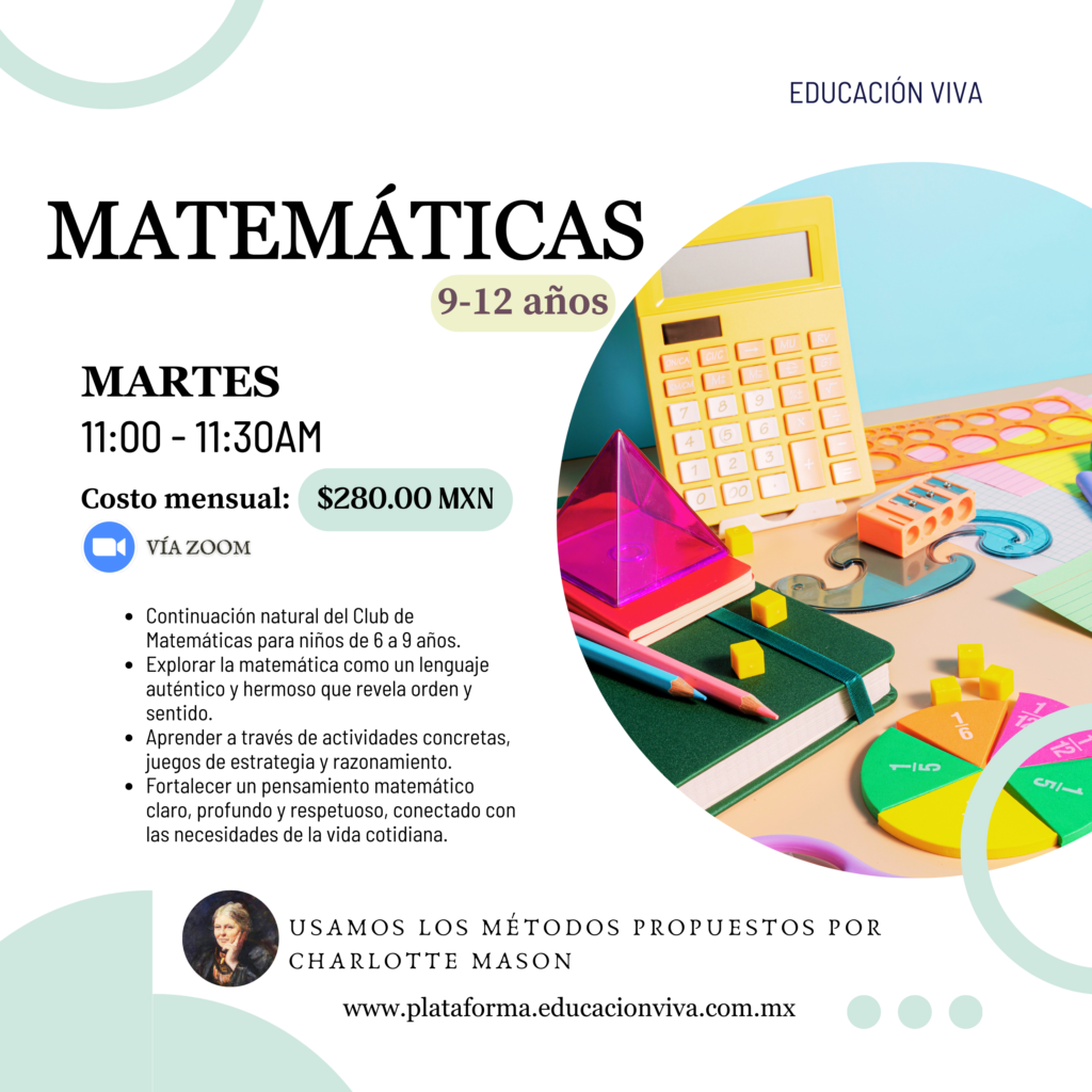 Club de matemáticas para niños