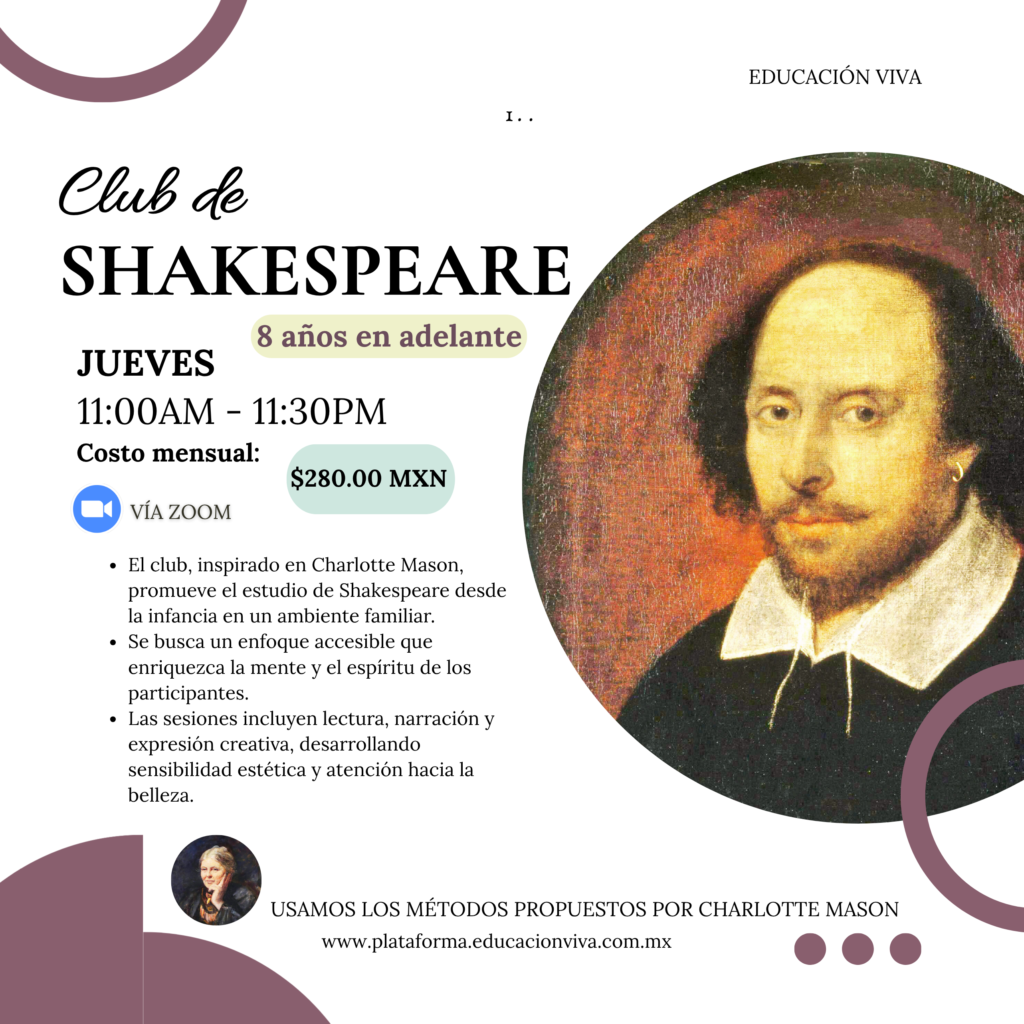 Club de Shakespeare para niños