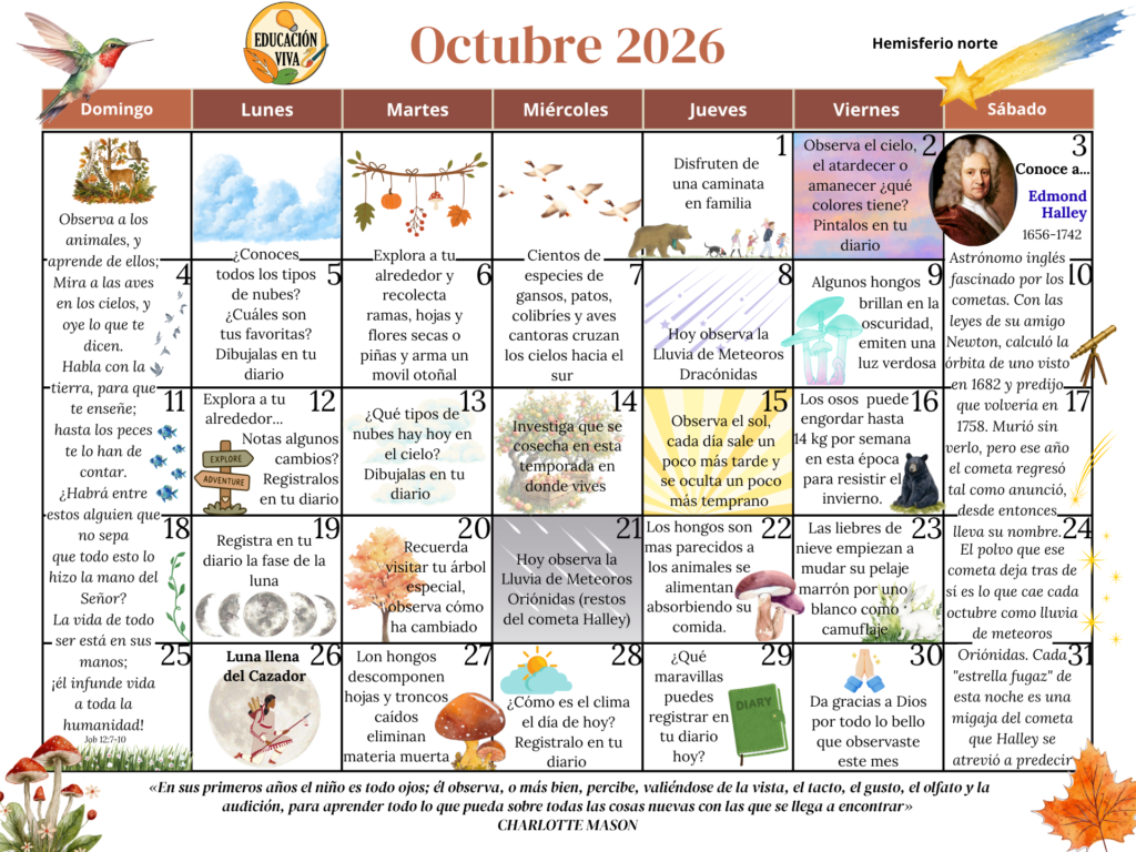 Calendarios Naturaleza EV
